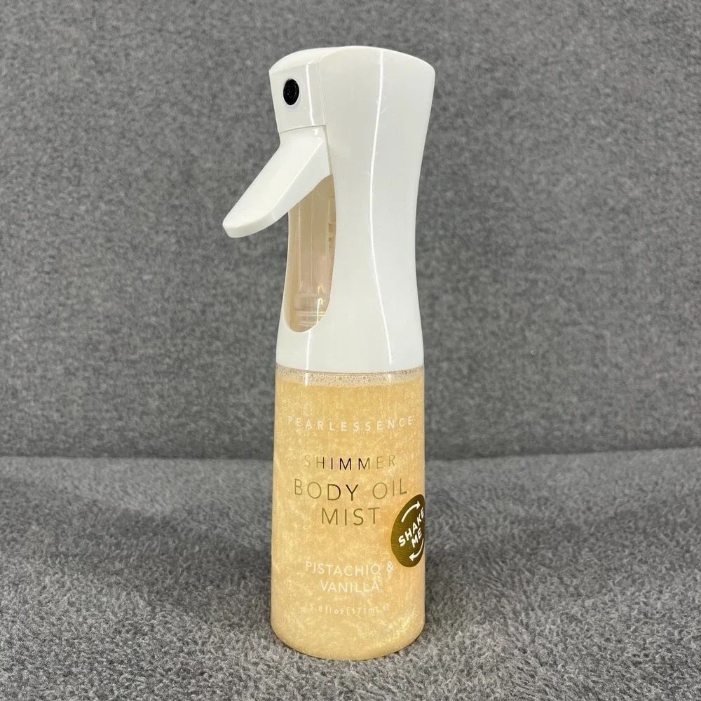PEARLESSENCE Shimmer Body Oil Mist Pistachio & Vanilla Scent‎ 5.8 oz